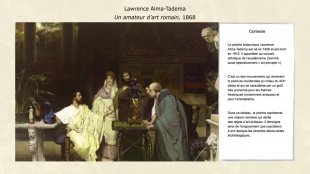 Lawrence Alma Tadema, « L'Atrium d'un riche Romain »  - Vidéo