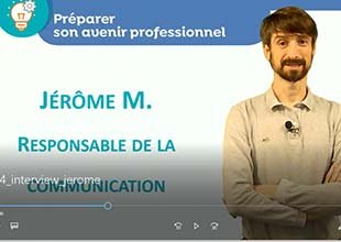 Entretien avec Jérôme M., responsable de la communication - Vidéo