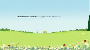 Les phrases relatives
